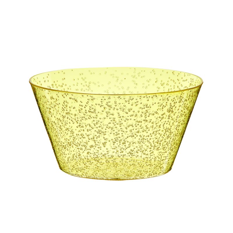 MEDIUM BOWL - YELLOW TRANSPARENT - MEMENTO SYNTH