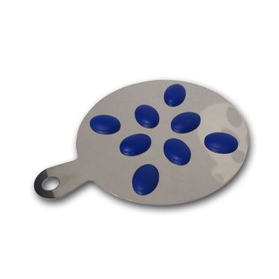 HOT, blue trivet - SERAFINO ZANI