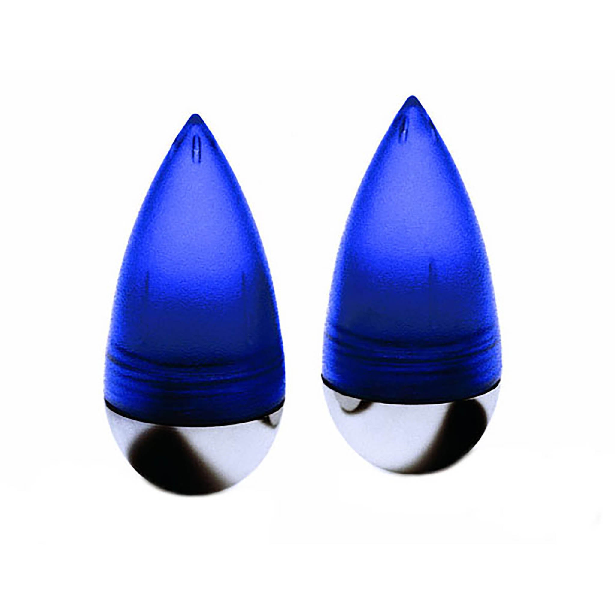 MENHIR - COPPIA DI SALINI BASCULANTI BLU - SERAFINO ZANI