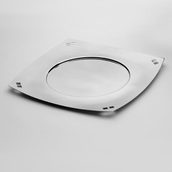 SERAPHINI - SOTTOPIATTO DECORATO CON FIORI - SERAFINO ZANI