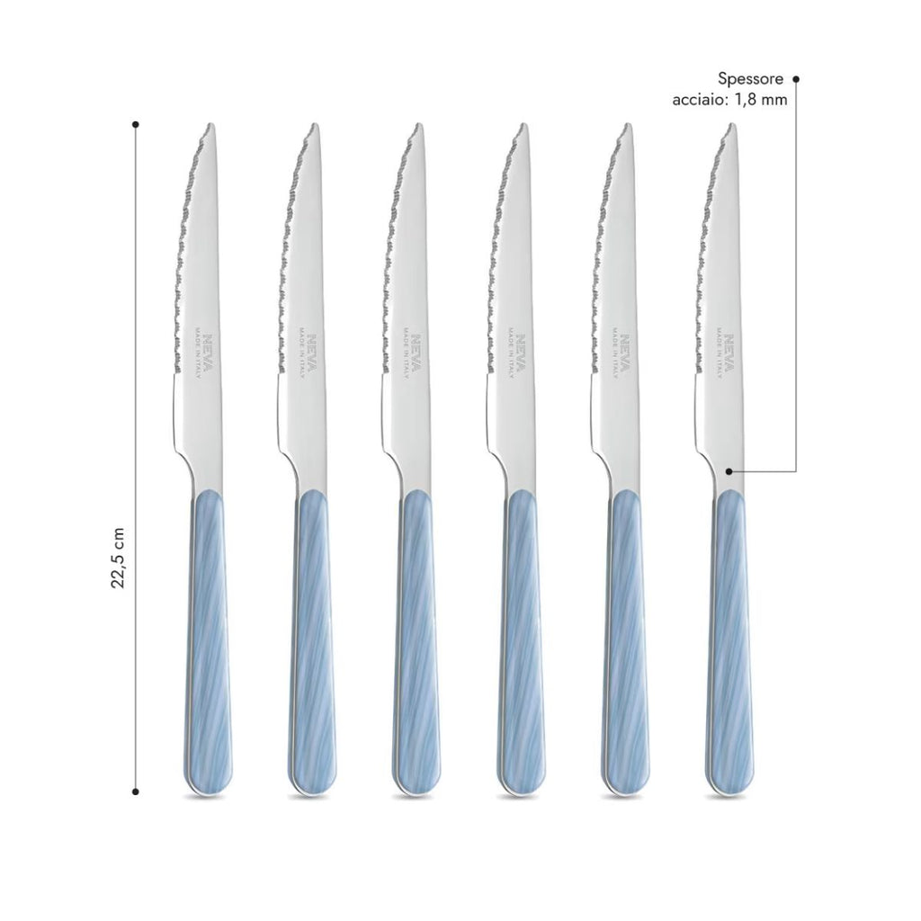 6 Coltelli Bistecca - Abete Azzurro BD15500LC