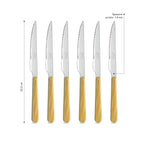 6 Coltelli Bistecca - Abete Giallo BD15500Y