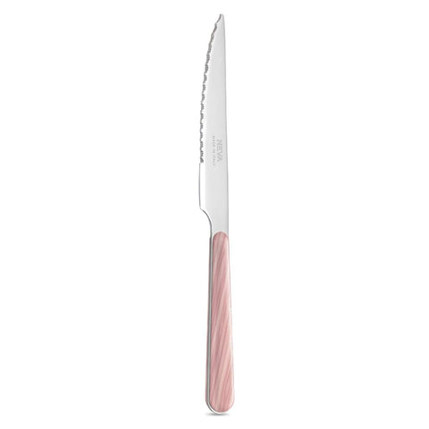 6 couteaux à steak - Sapin rose BD15500LM