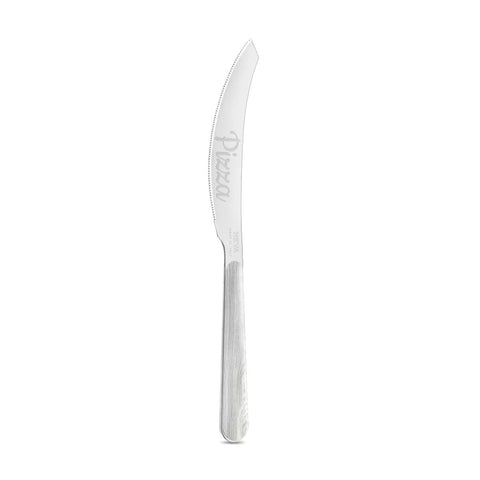 6 couteaux à pizza - Pin blanchi BD15002
