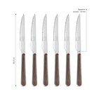 6 Coltelli Bistecca - Acacia BD15005