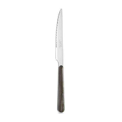 4 couteaux à steak - Pin anthracite BD15004