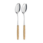 Coppia Insalata - Intreccio Beige LD14201C