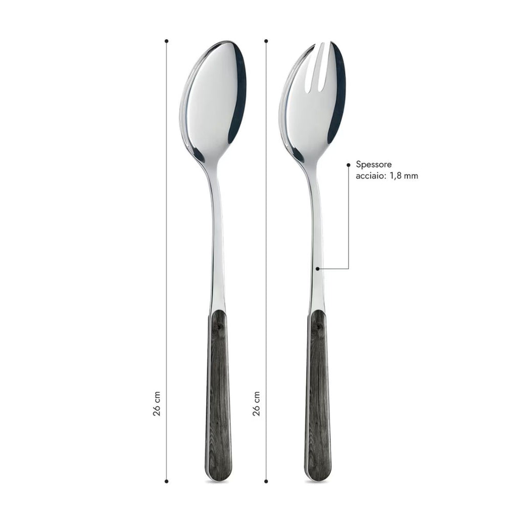 Salad Plates - Anthracite Pine BD15004