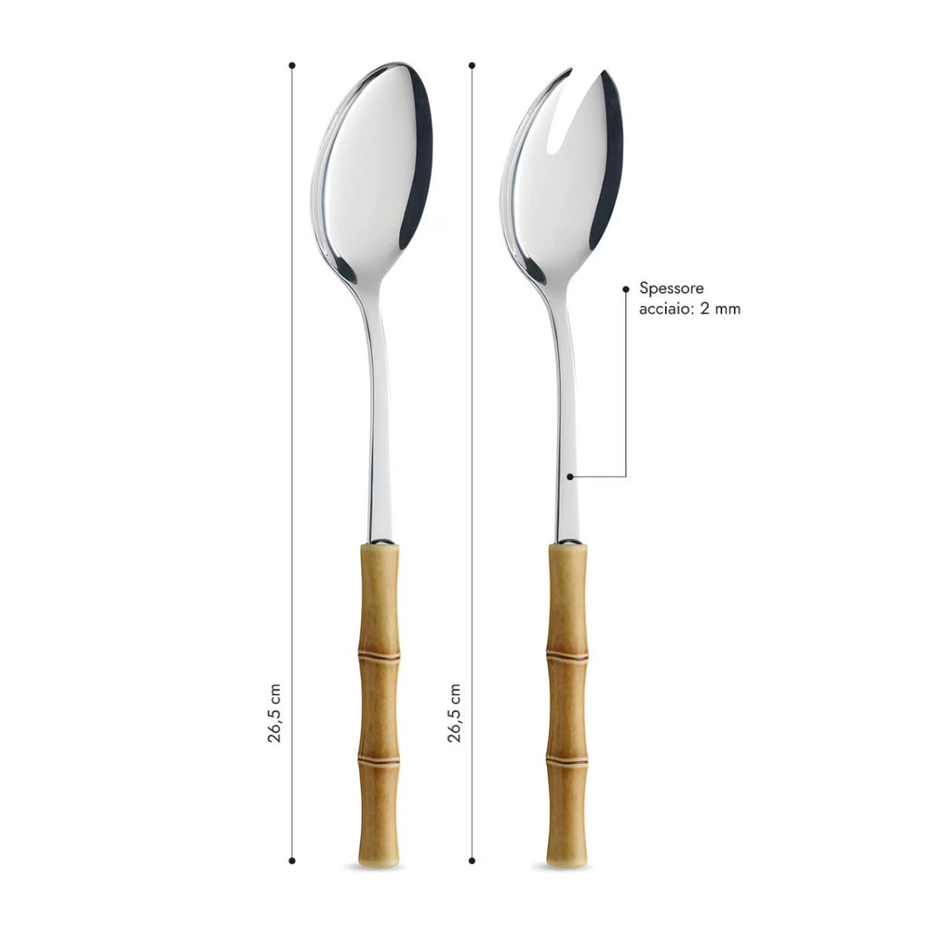 Coppia Insalata - Bamboo Beige LD14401C