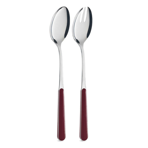 Assiettes à salade - Bordeaux uni LD14114X