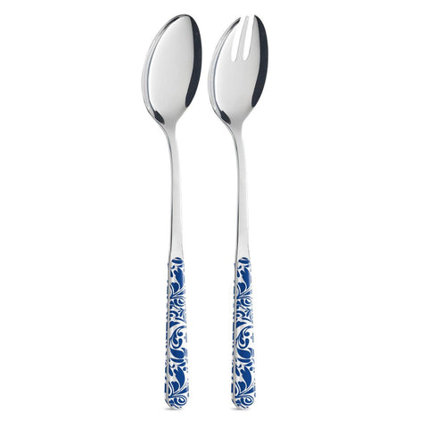 Paire de saladiers - Bleu vintage BD14030B
