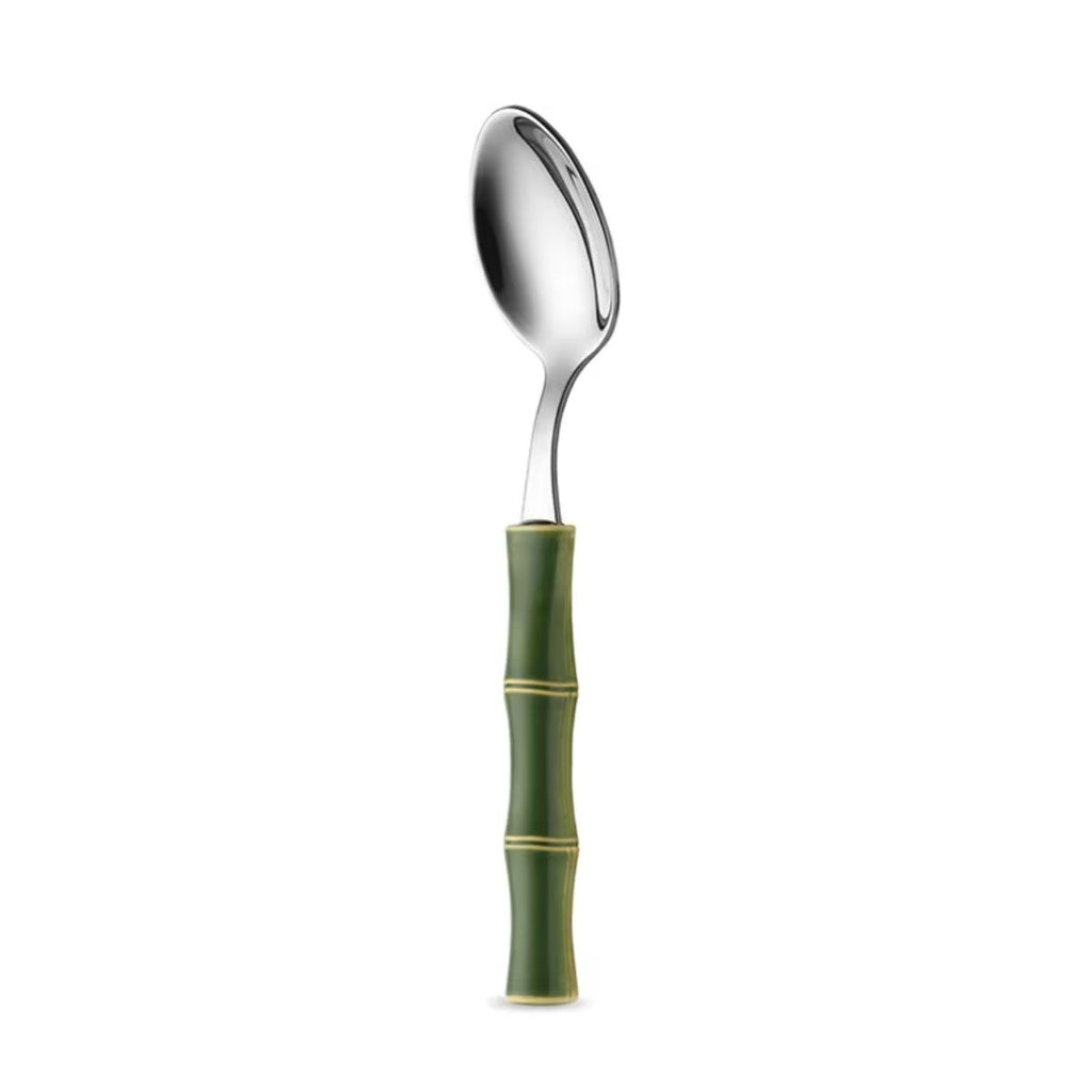 4 Coffee Spoons - Green Bamboo LD14407C