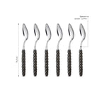 Coffee Spoon - Black Weave LD14203C