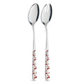 Assiettes à salade - Rose poudré uni LD14117PLM