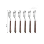 6 Forchetta Dolce - Acacia BD15005