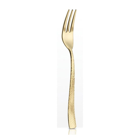 4 Forchetta Dolce - Martellata Oro MT15100