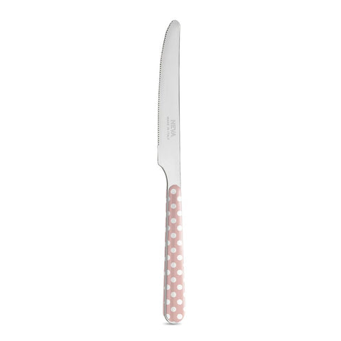 4 couteaux de table - Pois roses BD14053LM