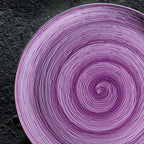 Assiette Plate Memento Table - Mauve