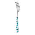 6 fourchettes de table - Bleu coquillage BD14266