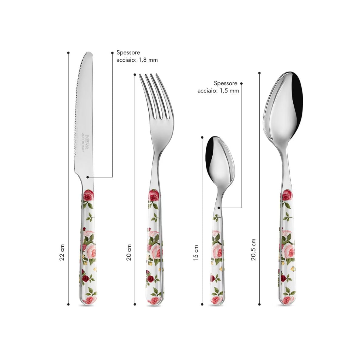 Coltello Tavola - Roses BD140113