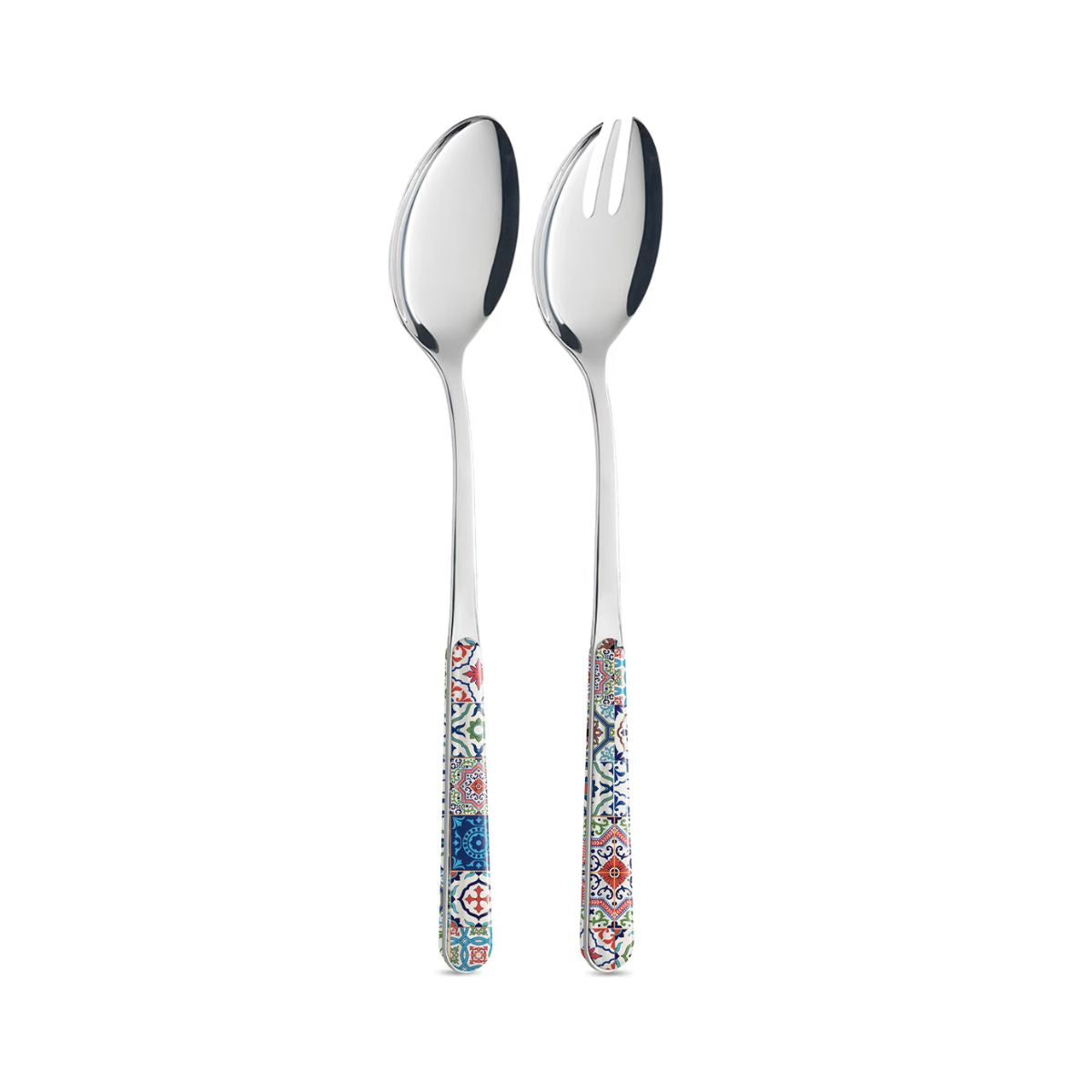 Coppia Insalata - Maiolica Policroma BD14286