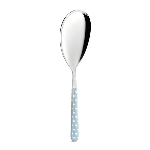 Pagaie à riz - Cœurs bleus BD14060PLC