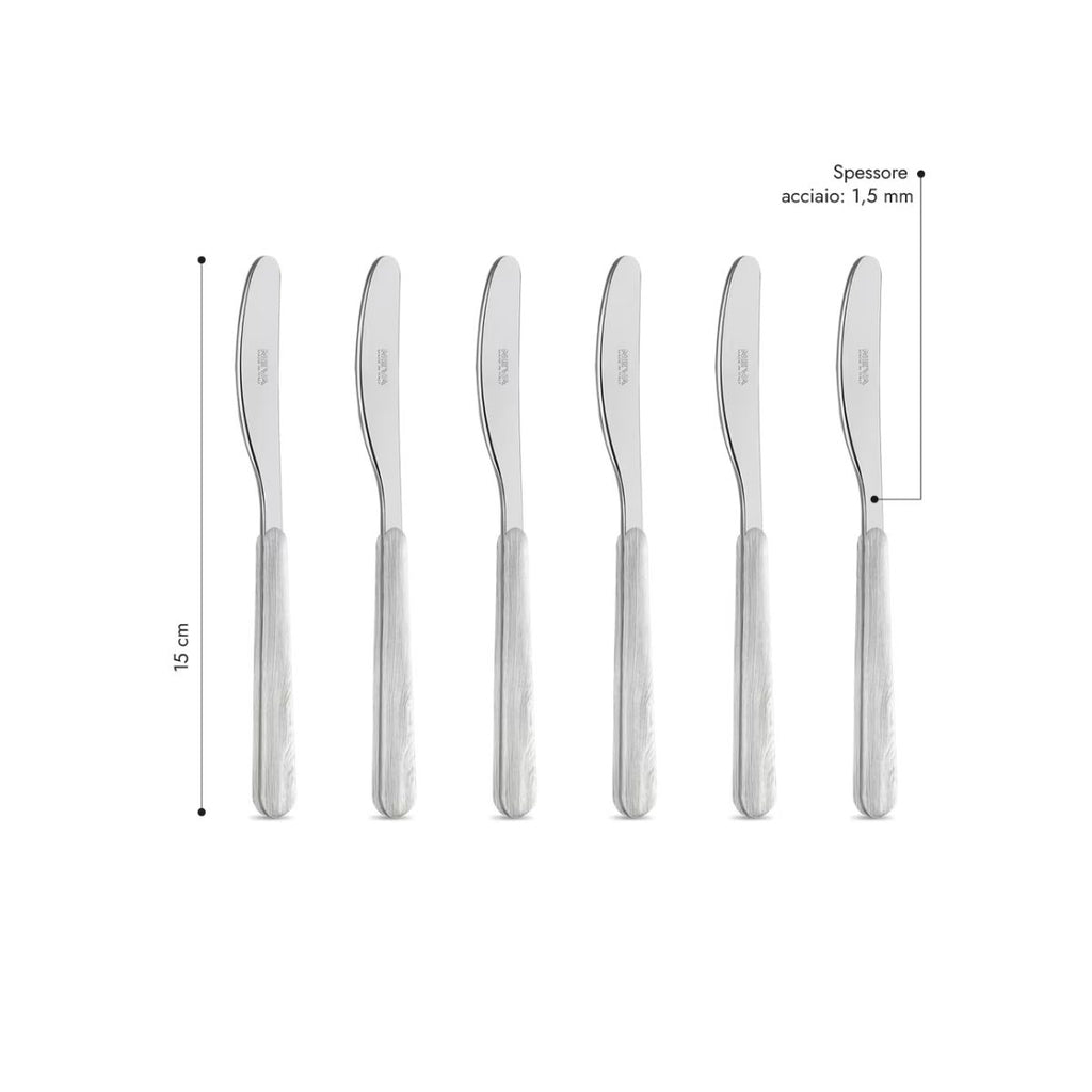 6 Spalmini - Pino Sbiancato BD15002