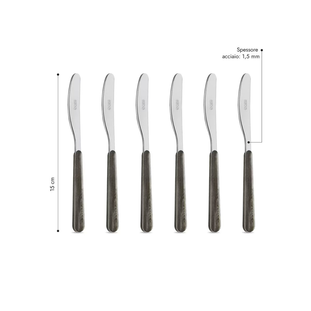 6 Spalmini - Anthracite Pine BD15004