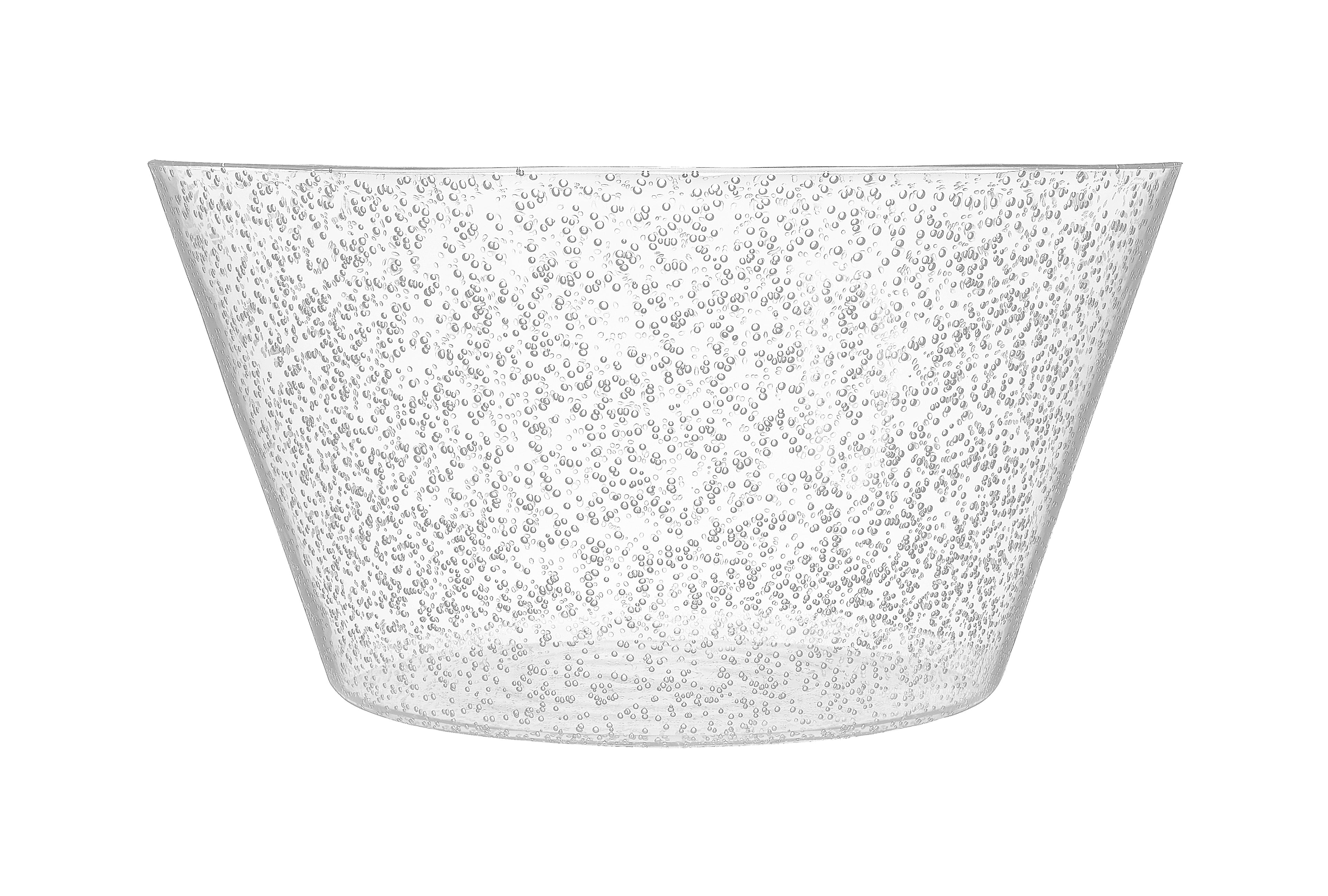 MEDIUM BOWL - WHITE TRANSPARENT - MEMENTO SYNTH