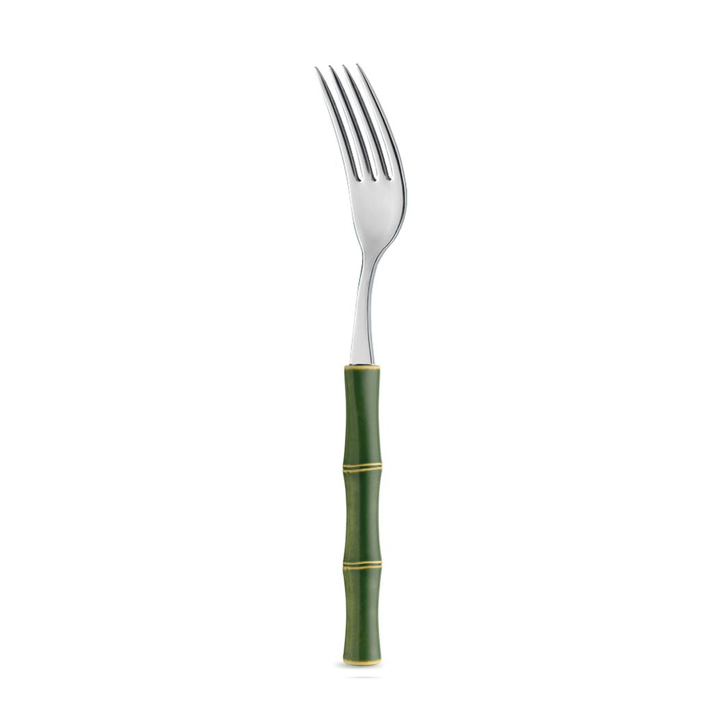 4 Forchette Tavola - Bamboo Verde LD14407C