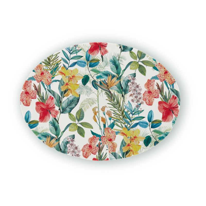 Garden Oval Tray 